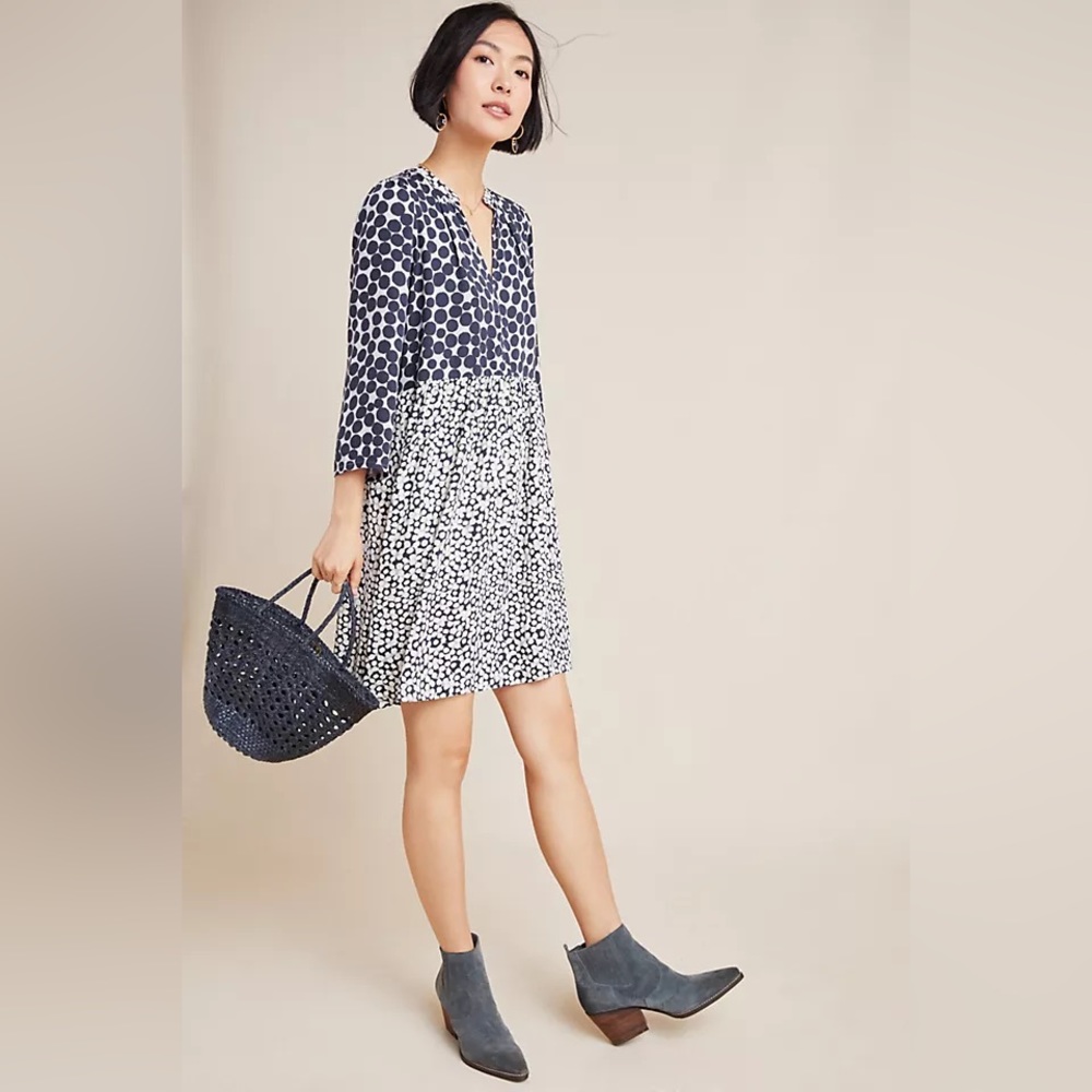Maeve Juno print dress
